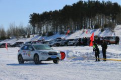 中国-黑龙江国际冰雪汽车挑战赛揭幕站在萝北举行