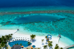 马尔代夫奥静岛一周年，最年轻岛