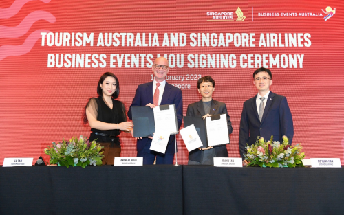 深度拓展商务会奖旅游市场 澳大利亚旅游局与新加坡航空公司携手共促澳大利